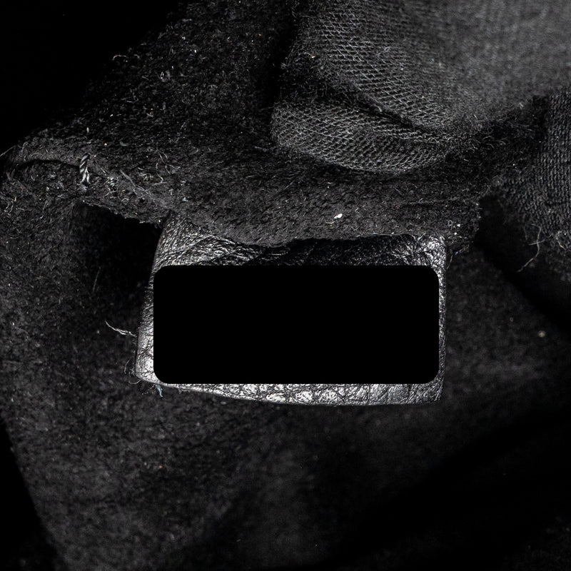 Celine Micro Luggage Bag Calfskin Black SHW