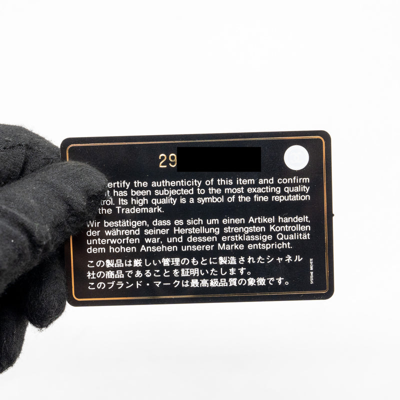 Chanel small coco handle aged calfskin black with black hardware