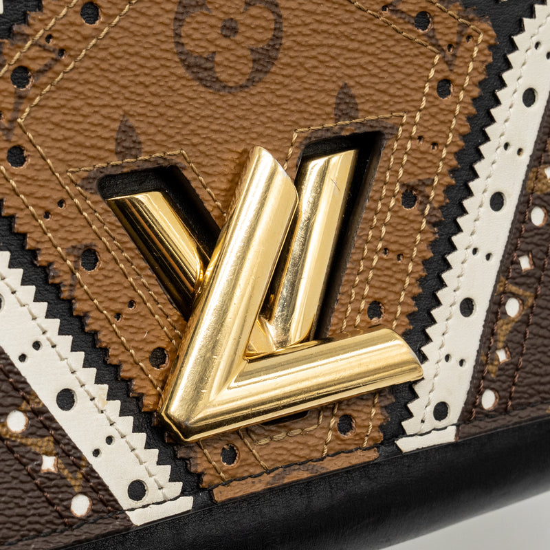 Louis Vuitton Twist Wallet On Chain Monogram Canvas / Leather Multicolour GHW