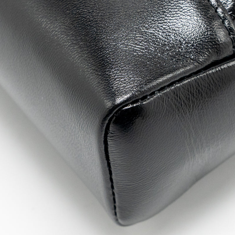 Chanel Mini 31 Bag Shiny Lambskin Black LGHW (Microchip)