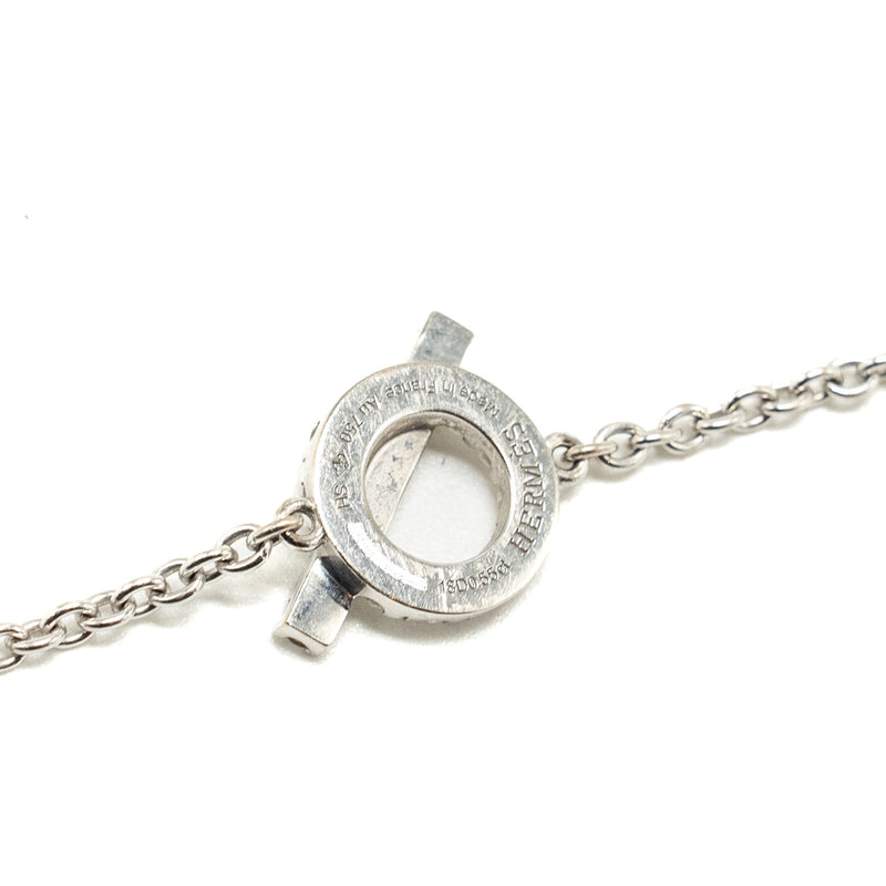 Hermes size SH finesse bracelet white gold, diamonds