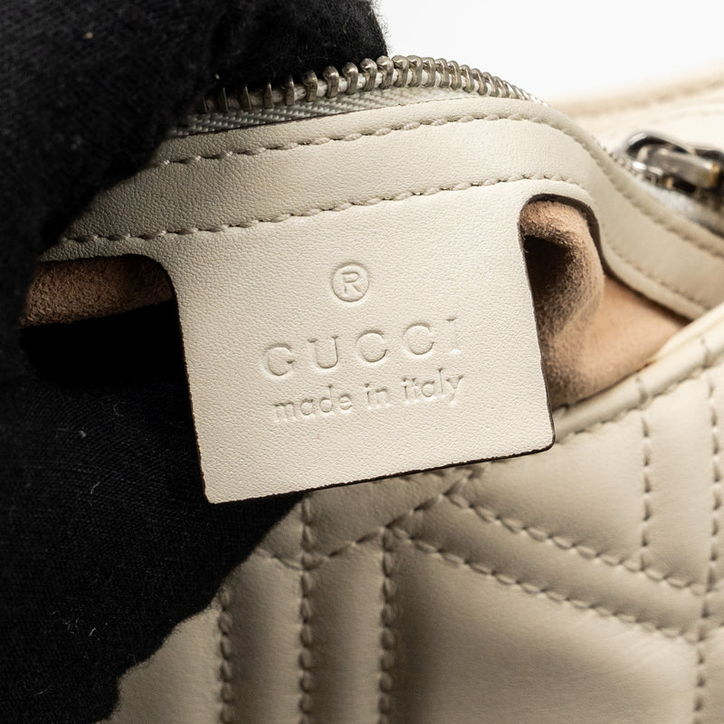 Gucci Dionysus Hobo Shoulder Bag Calfskin White SHW