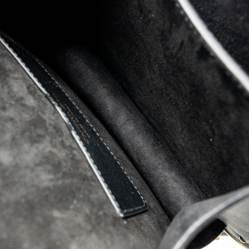 DIOR Meduim DIOR BOBBY Bag Calfskin Black GHW