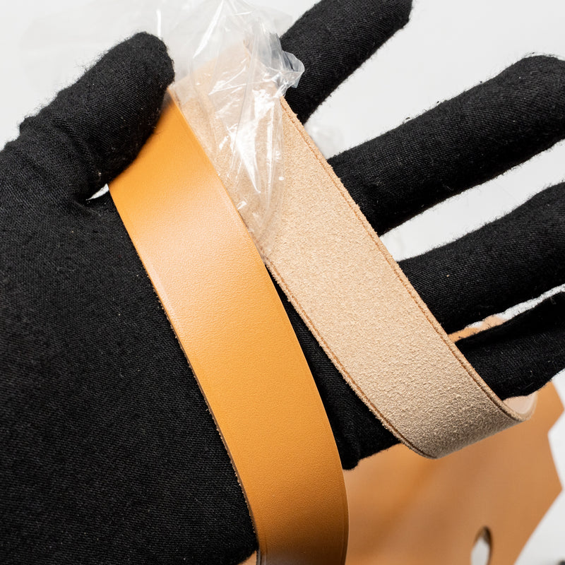 Hermes Herbag Mini Canvas/Hunter Leather Beton / Natural Sable SHW Stamp K