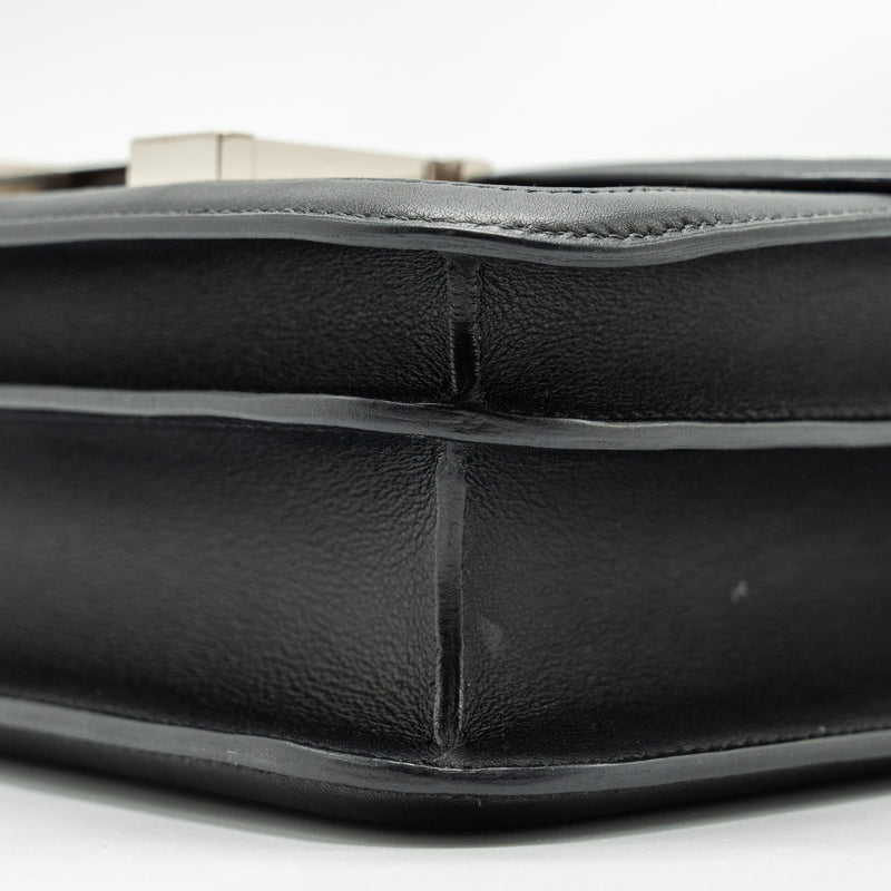 Hermes Constance 24 Toile H Berline/Plume/Swift Black SHW Stamp Y