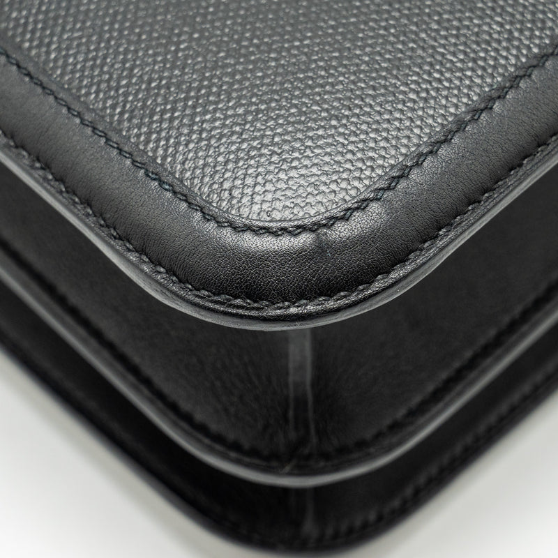Hermes Constance 24 Toile H Berline/Plume/Swift Black SHW Stamp Y