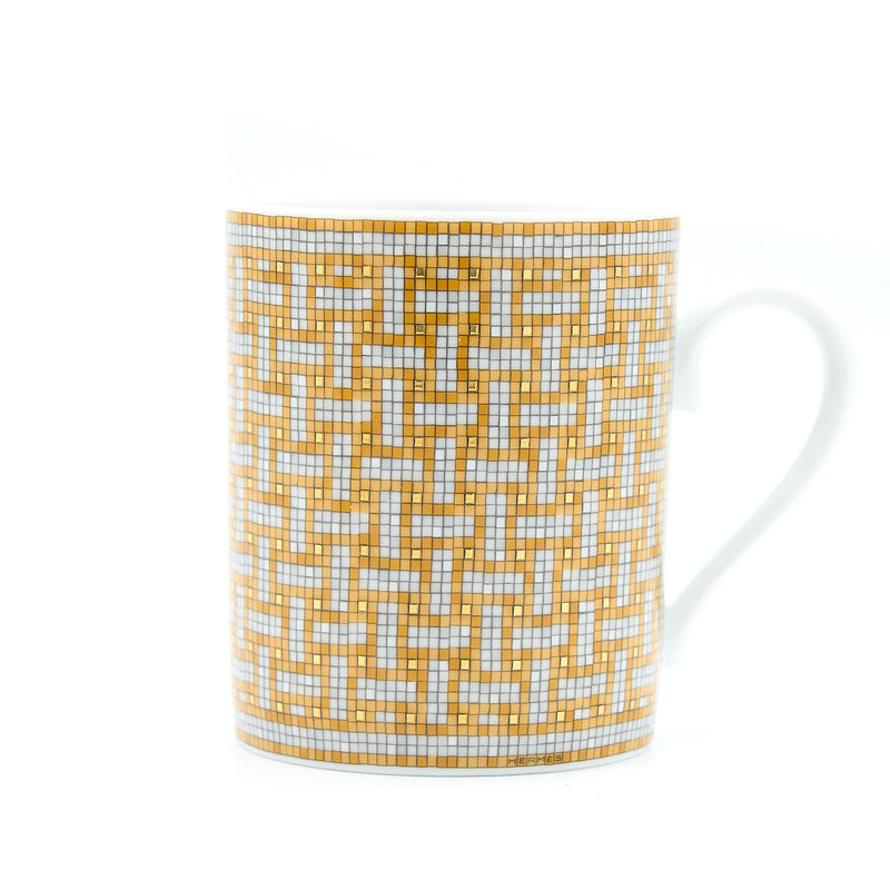 Hermes Mosaique Au 24 Gold Mug (Sell in a Set)