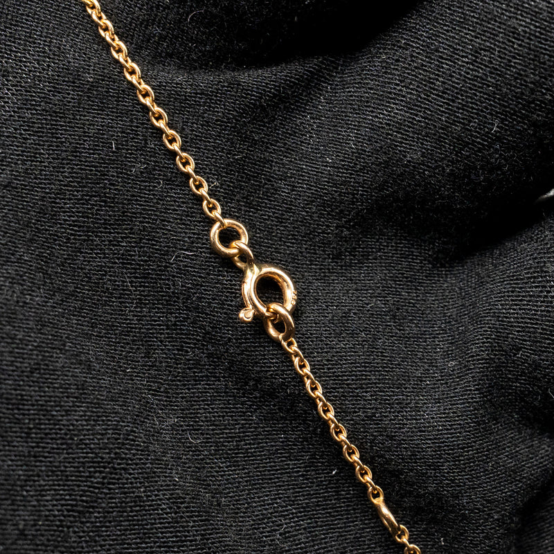 Hermes Amulette Kelly Pendant Rose Gold Diamonds