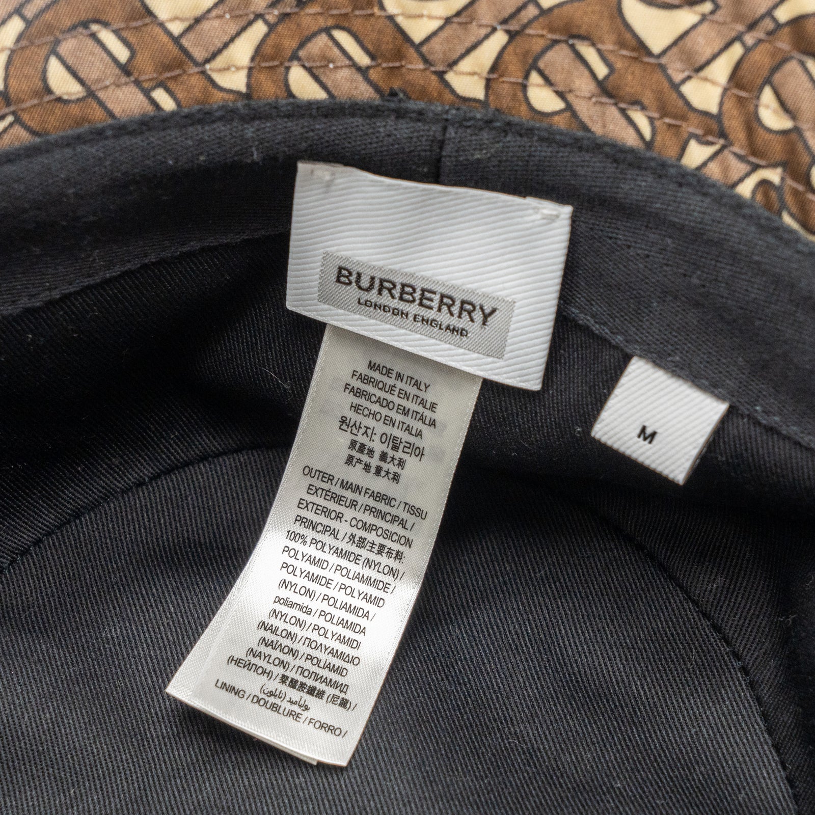 Burberry Bucket Hat - Brand New with Tags- Size Medium -Authentic Pre-loved Burberry Horseferry Bucket Hat - £140 main image 4