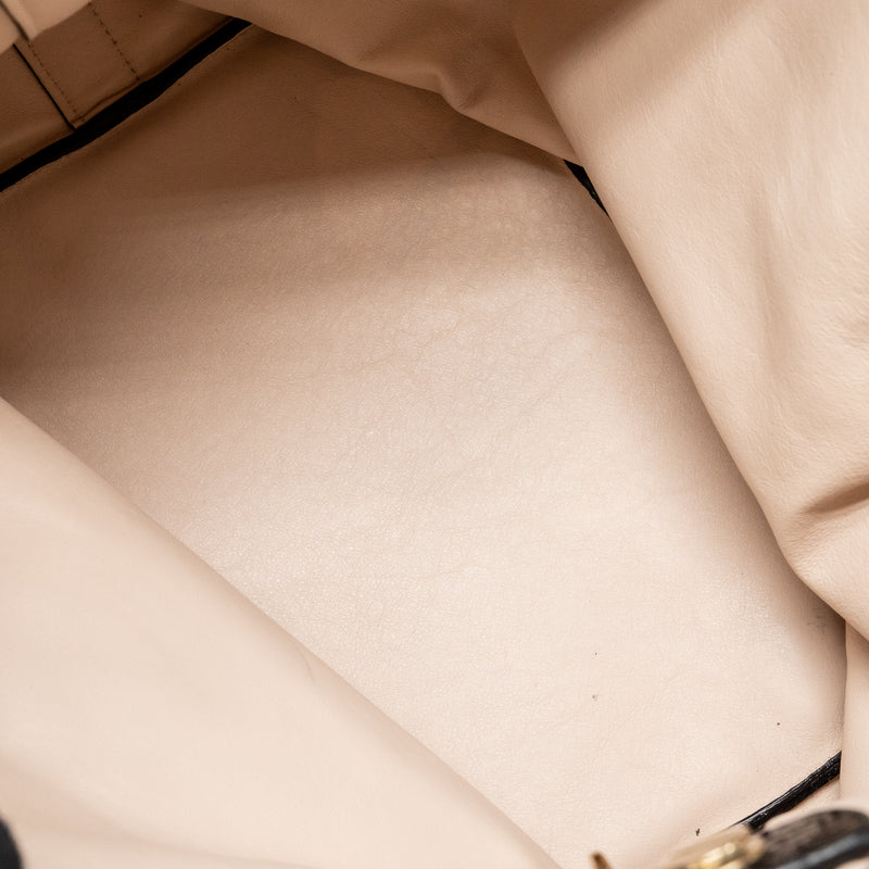 Dior Diorific tote bag Python leather black SHW