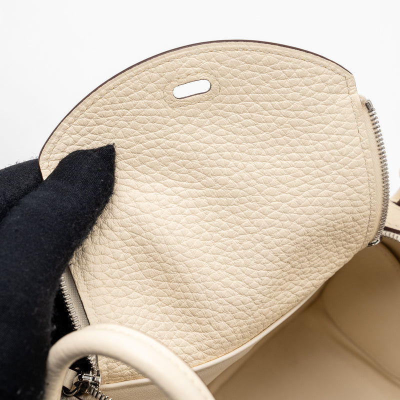Hermes mini lindy clemence nata SHW stamp U
