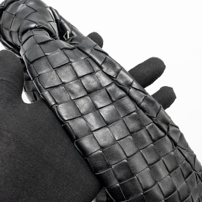 Bottega Veneta Small Jodie Lambskin Black SHW