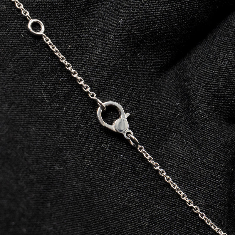 Hermes Finesse Pendant White Gold Diamonds