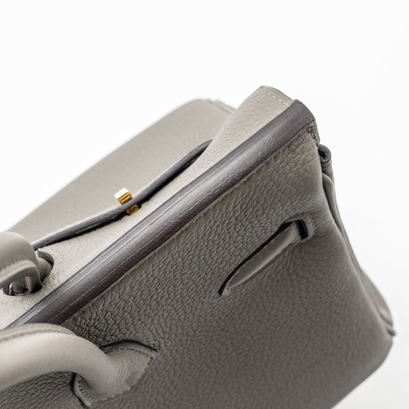 Hermes Birkin 25 togo gris Meyer GHW stamp B