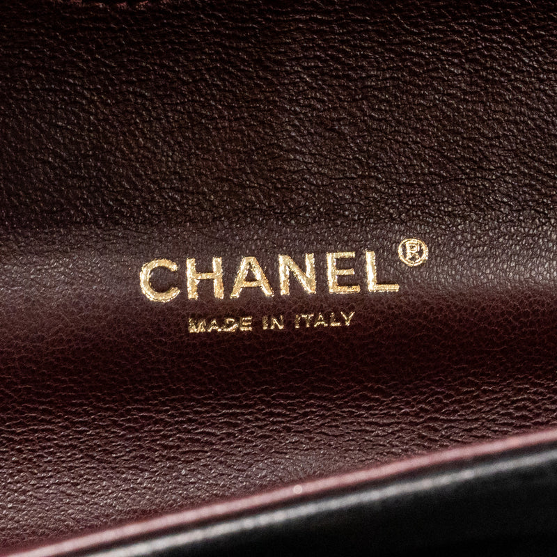 Chanel Maxi Classic Double Flap Bag Lambskin Black GHW