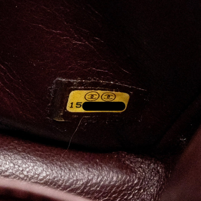 Chanel Maxi Classic Double Flap Bag Lambskin Black GHW