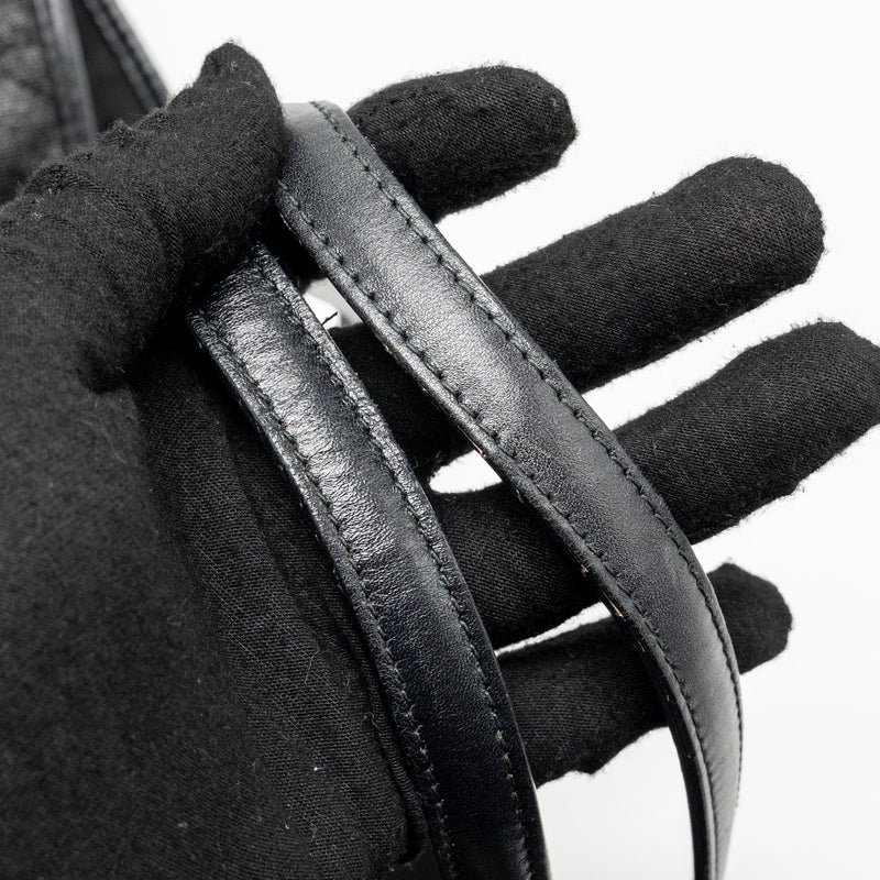 Dior Shopping Tote Bag Canvas Black SHW