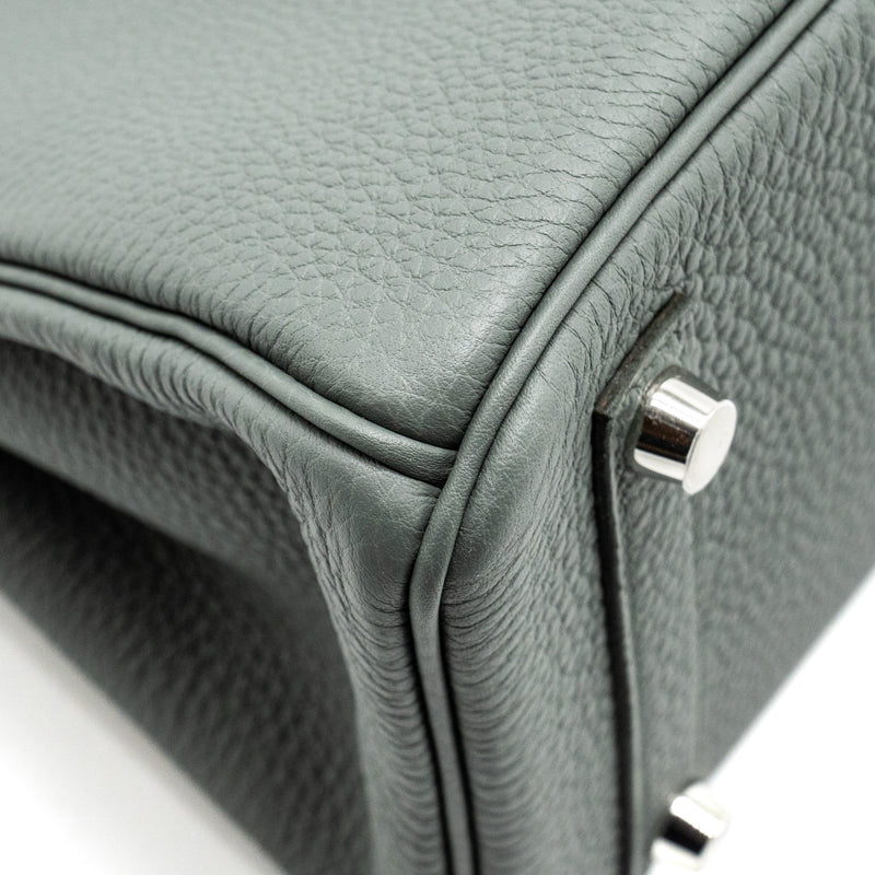 Hermes Birkin 25 Togo Vert Amande SHW stamp B