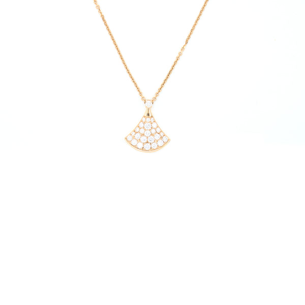 Bvlgari Diva’s Dream Necklace Rose Gold Diamonds