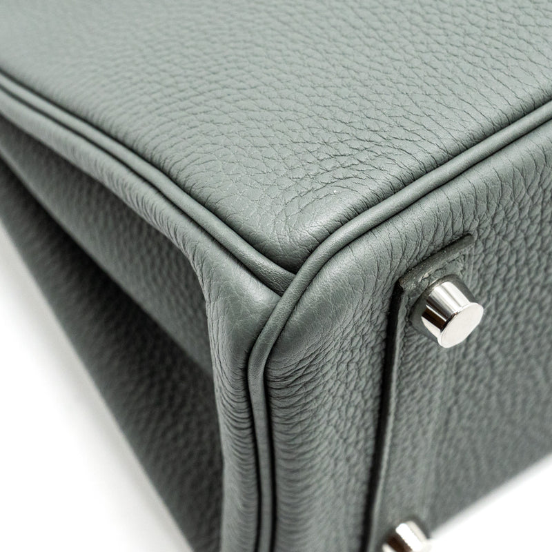 Hermes Birkin 25 Togo Vert Amande SHW stamp B