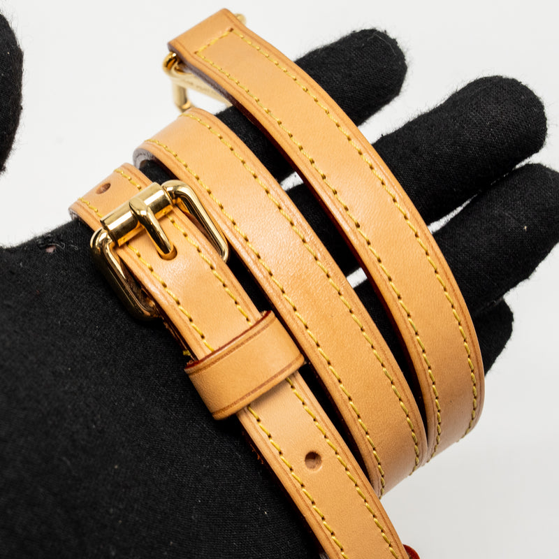 Louis Vuitton Vernis Brea MM Patent Monogram Light Beige GHW