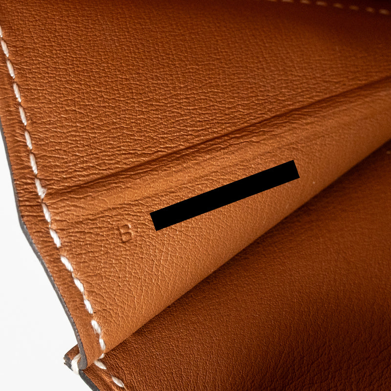 Hermes Size L Elan Pocket 24 Belt Bag Swift Gold GHW Stamp B