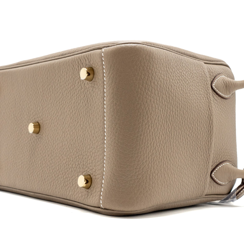 Hermes Lindy 26 Clemence Etoupe GHW Stamp B