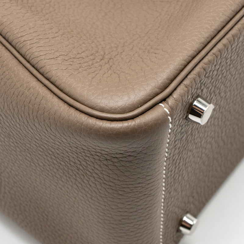 Hermes Lindy 26 clemence etoupe SHW stamp Y