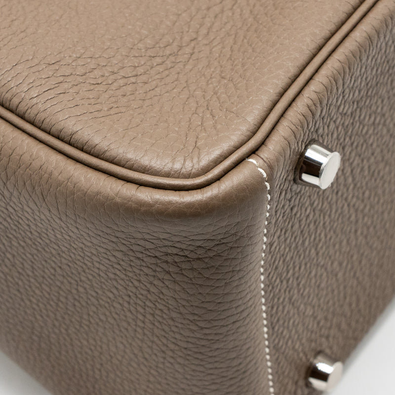 Hermes Lindy 26 clemence etoupe SHW stamp Y