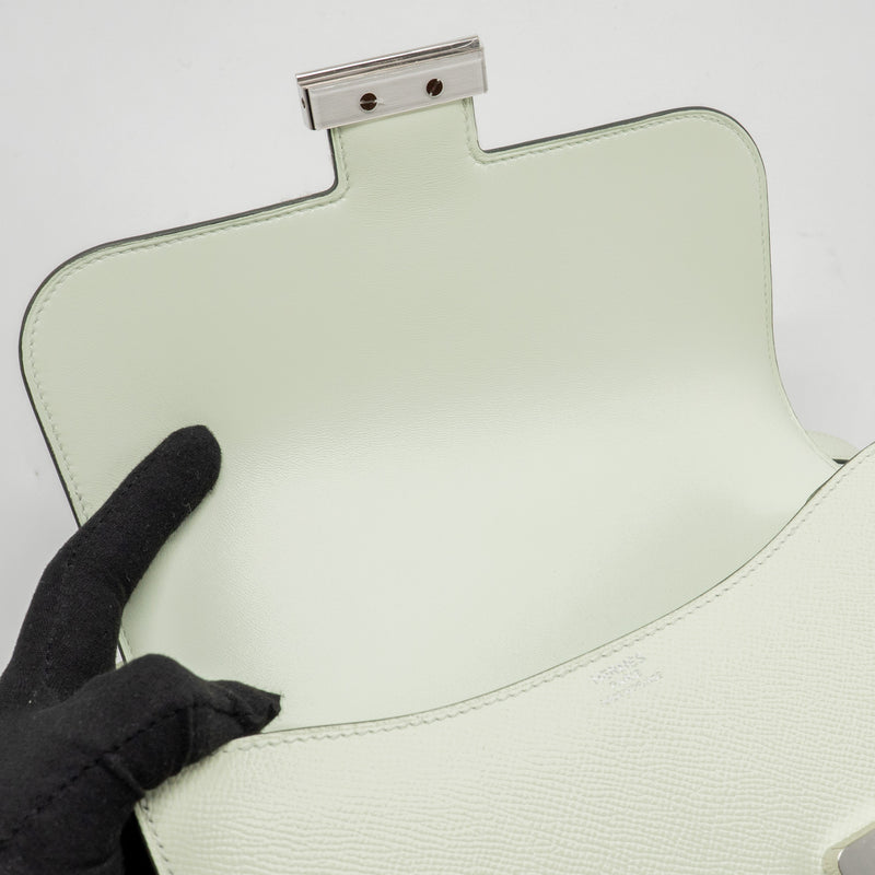 Hermes Constance 24 Epsom Vert Fizz SHW Stamp U
