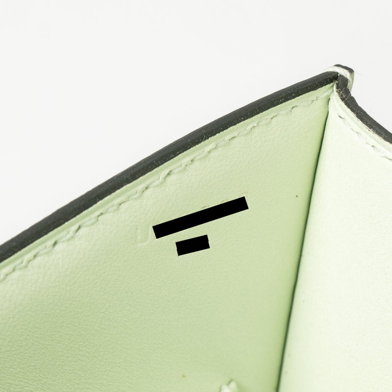 Hermes Constance 24 Epsom Vert Fizz SHW Stamp U