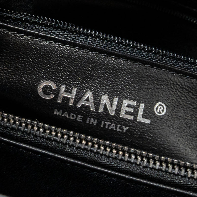 Chanel Large Coco Handle Caviar Black Ruthenium Hardware