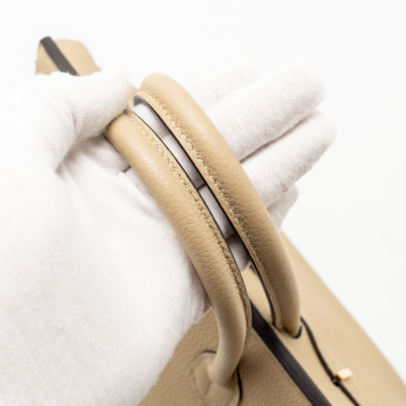 Hermes Birkin 30 Togo Trench GHW Stamp X