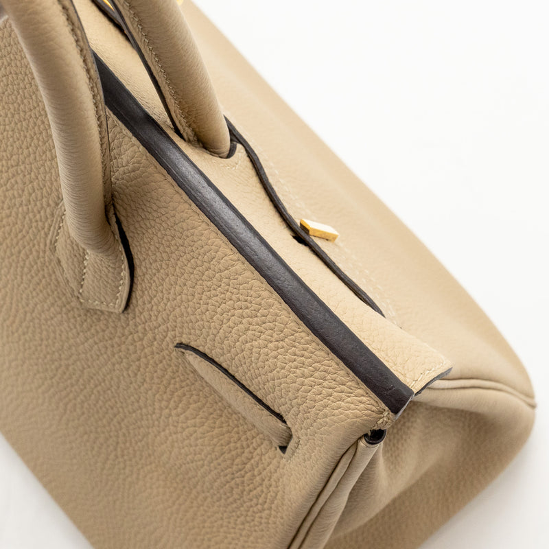 Hermes Birkin 30 Togo Trench GHW Stamp X