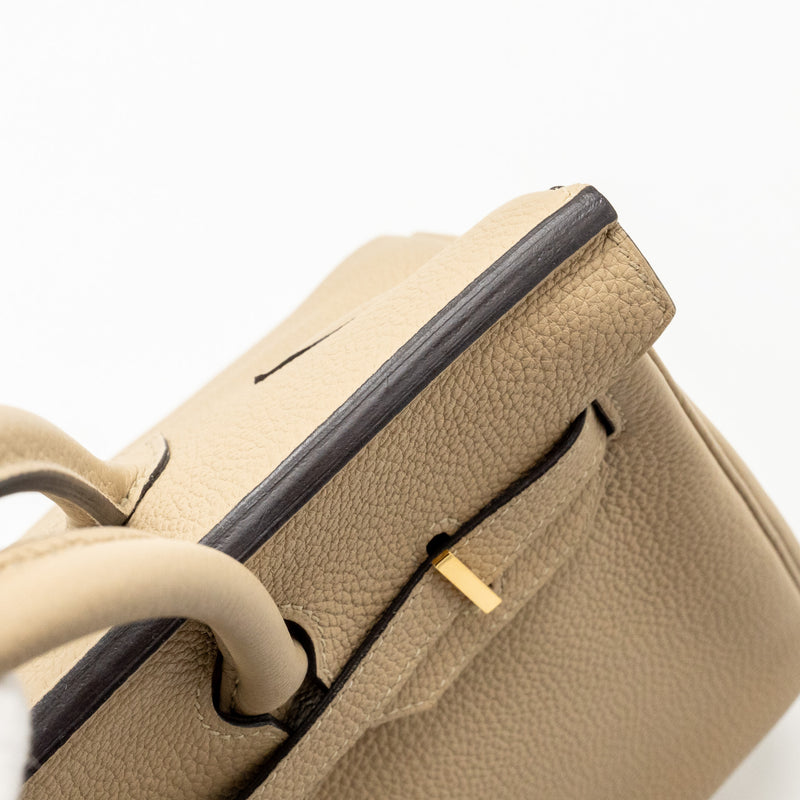 Hermes Birkin 30 Togo Trench GHW Stamp X