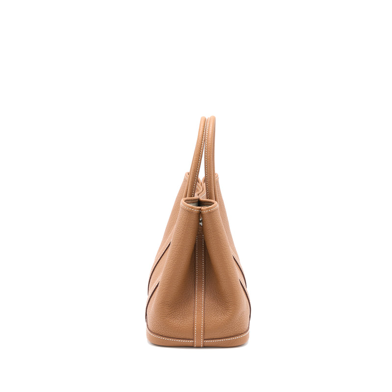 Hermes Garden Party 30 Negonda Gold SHW Stamp Y