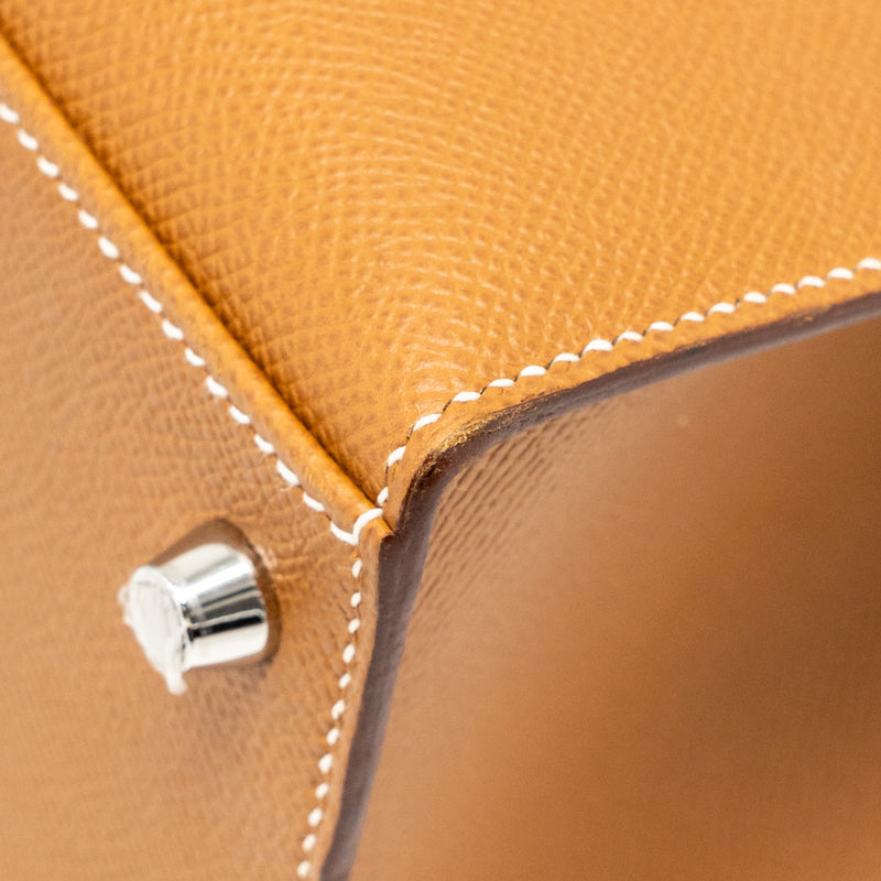 Hermes Kelly 28 Epsom Gold SHW Stamp B