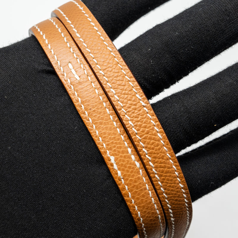 Hermes mini Constance Epsom Gold GHW stamp Z