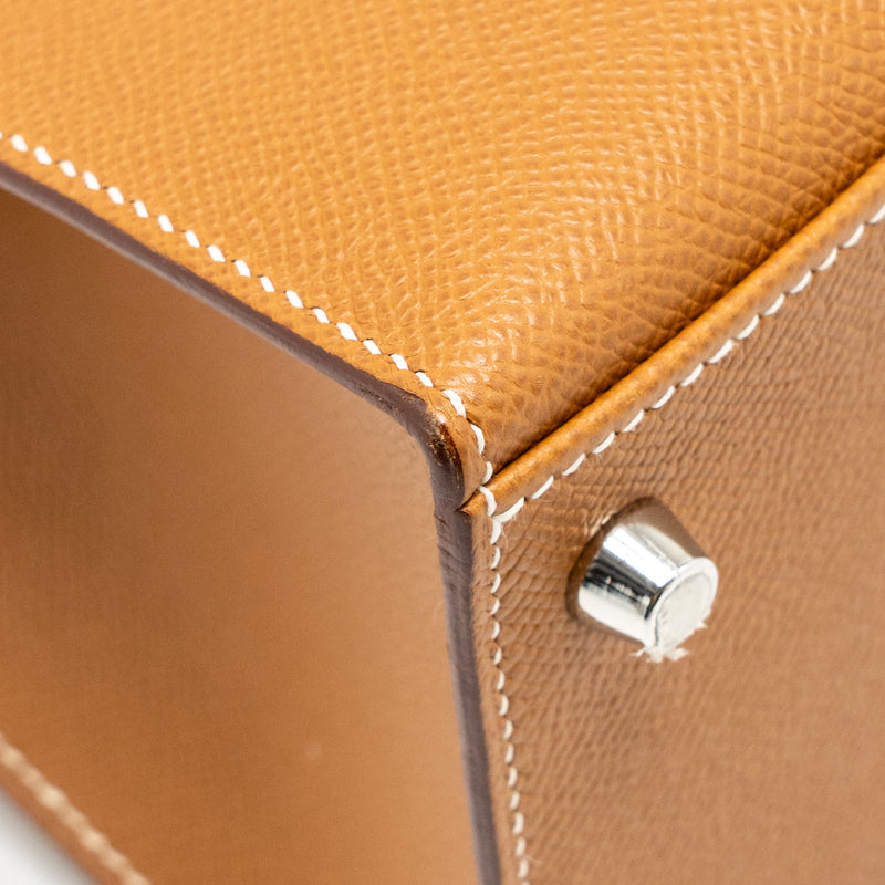 Hermes Kelly 28 Epsom Gold SHW Stamp B