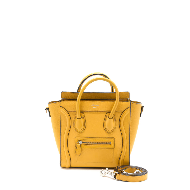 Celine luggage online yellow