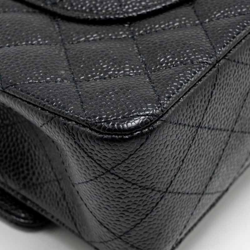 Chanel Medium Classic Double Flap Bag caviar black GHW