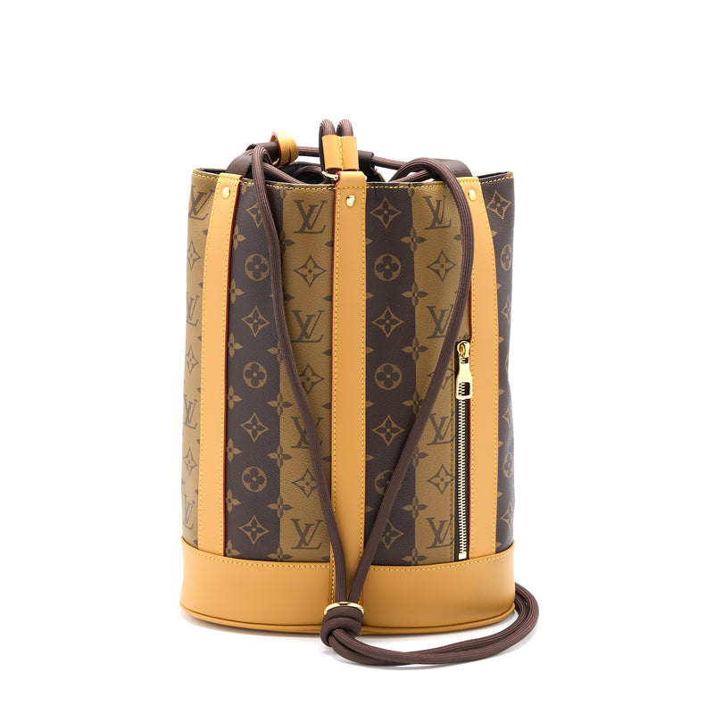 Louis Vuitton X Nigo Randonnee Messenger Monogram Reverse Canvas GHW (New Version)