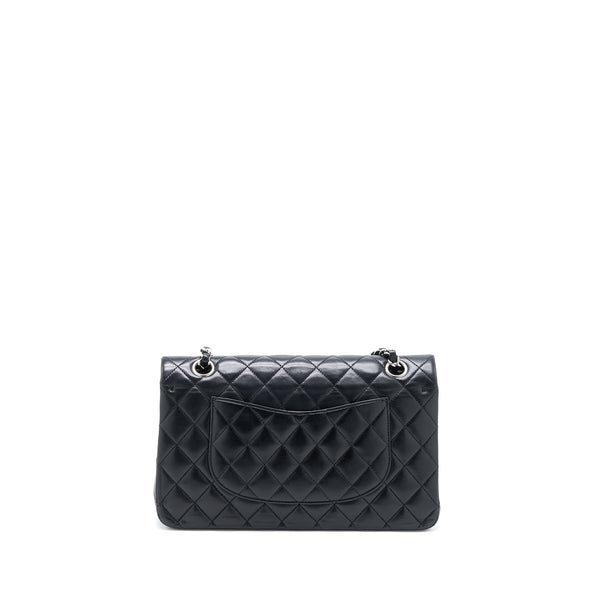 Chanel Medium Classic Double Flap Bag Lambskin Black SHW