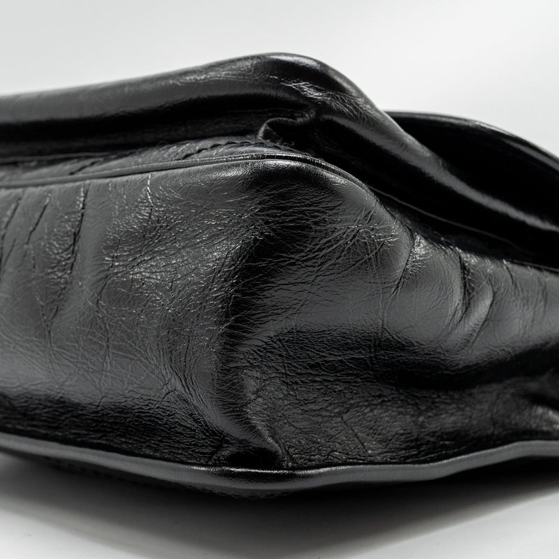 Saint Laurent Medium Niki Calfskin Black Ruthenium Hardware