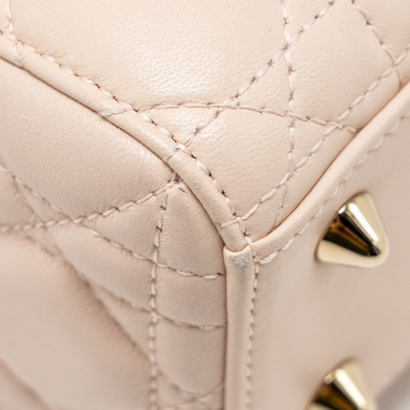 Dior My ABC Small Lady Dior Lambskin Light Pink LGHW