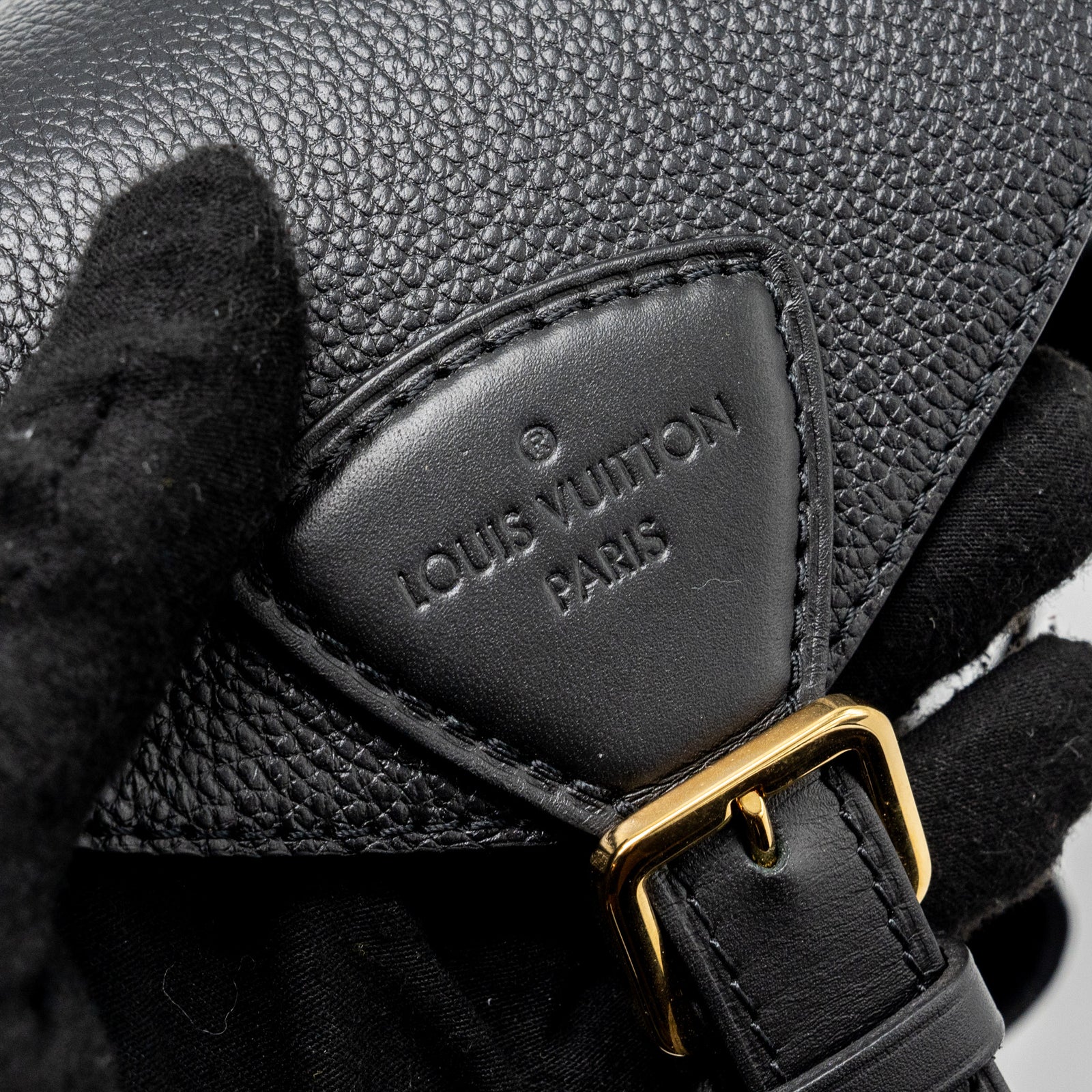 Louis Vuitton Empreinte Montsouris PM black Backpack Louis Vuitton Montsouris NM PM Leather Backpack main image 3