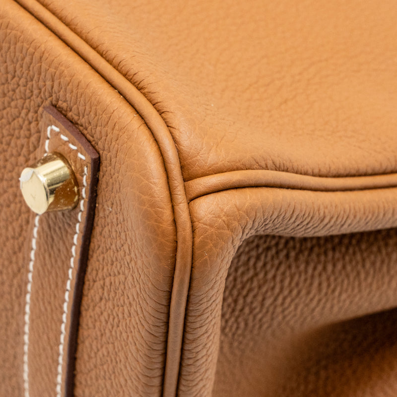 Hermes birkin 30 togo gold GHW Stamp Z