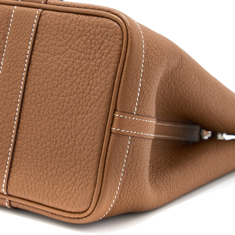 Hermes Garden Party 30 Negonda Gold SHW Stamp Y