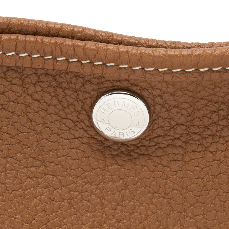Hermes Garden Party 30 Negonda Gold SHW Stamp Y