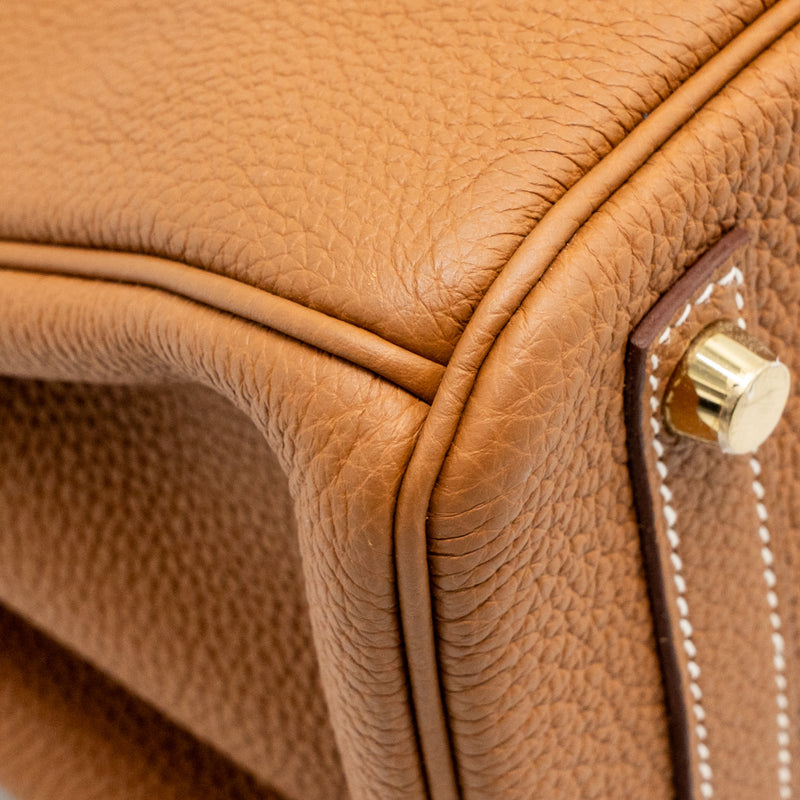 Hermes birkin 30 togo gold GHW Stamp Z